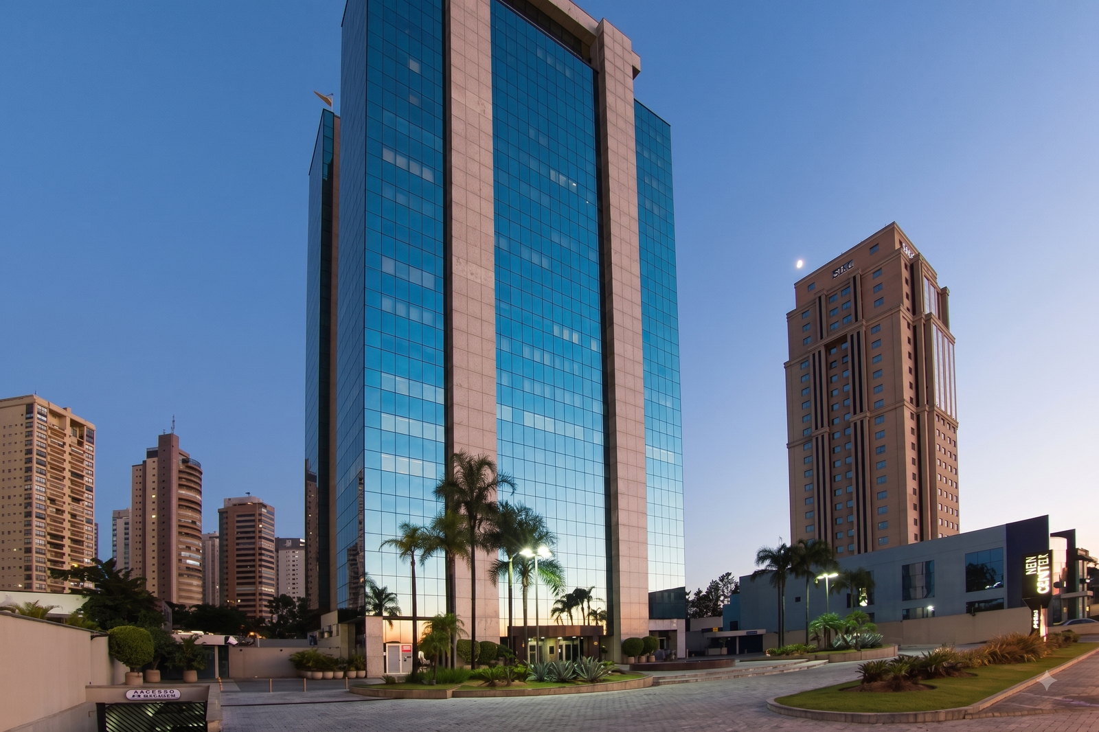 Edifício New Century, onde fica a Clínica Aura Plena, em Ribeirão Preto
